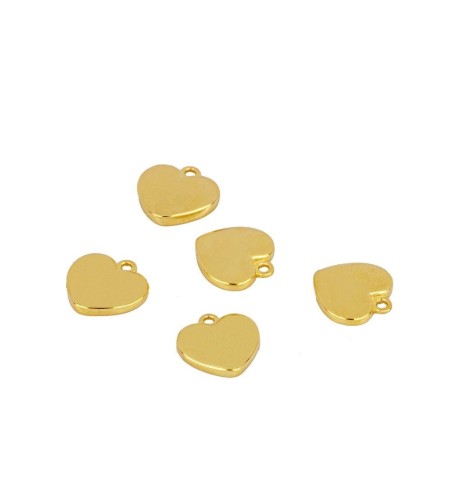 CORAZÓN CHARM GOLD | Bymarta.es