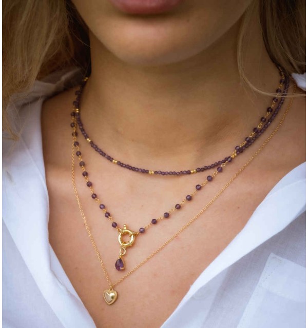 COLLAR AMORE GOLD | Bymarta.es