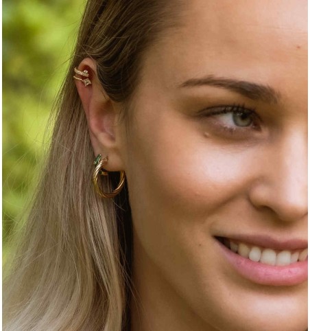 EARRING LARISA GOLD | Bymarta.es