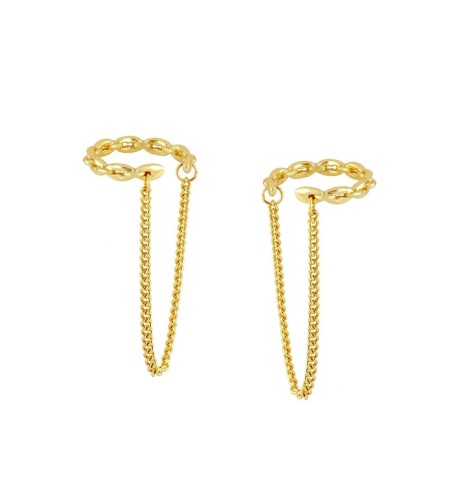 Ear cuff con cadena, Belona Gold