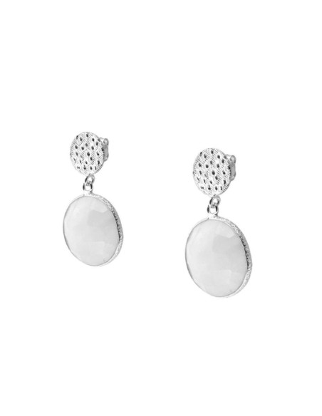 PENDIENTES BRIANNA SILVER | Bymarta.es