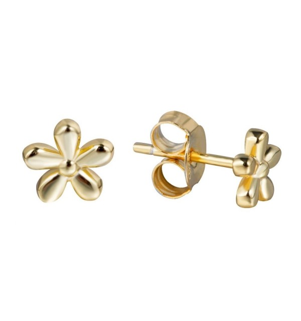 Earrings minis , 925 sterling silver, gold-plated.