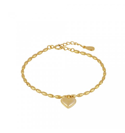 Bracelet made of 925 sterling silver gold-plated