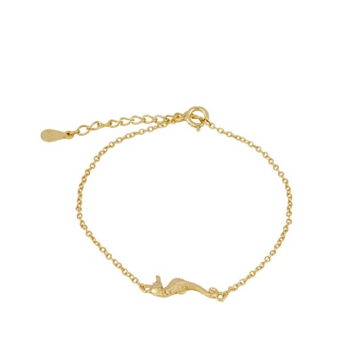 BRACELET SEAHORSE GOLD | Bymarta.es 2