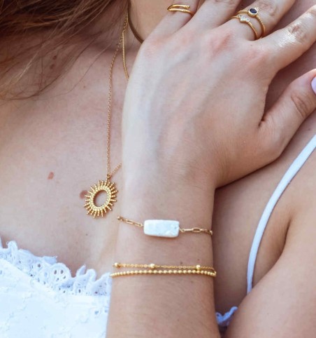 PULSERA CILENE GOLD | Bymarta.es