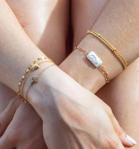 PULSERA DAWA GOLD | Bymarta.es