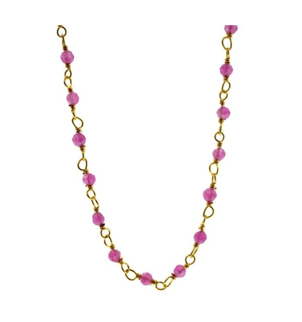 NECKLACE PINKY GOLD | Bymarta.es