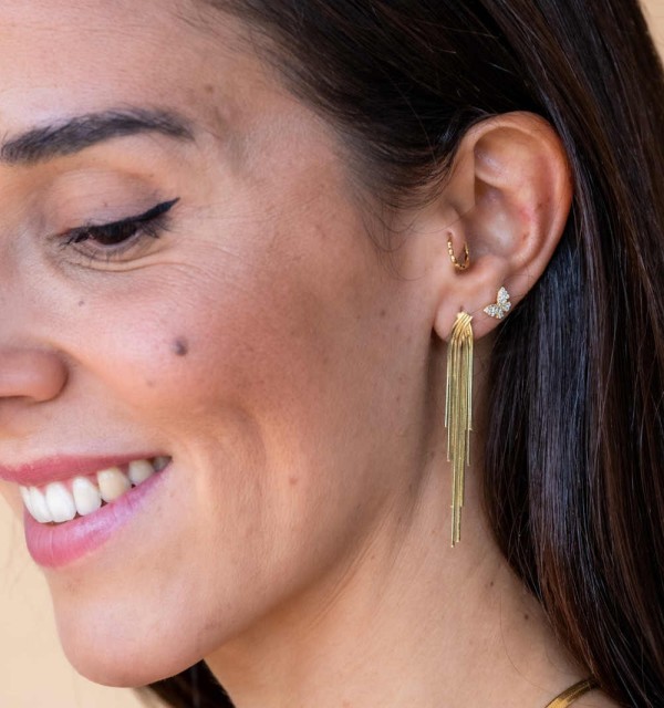 EARRING ALAIA GOLD | Bymarta.es
