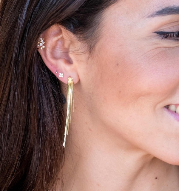 EARRING ALAIA GOLD | Bymarta.es