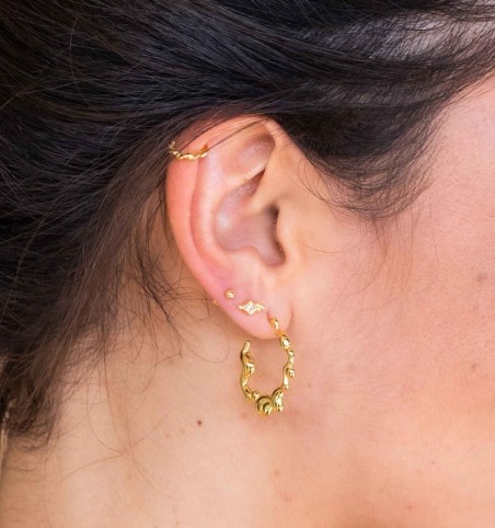 PENDIENTES GALATEA GOLD | Bymarta.es
