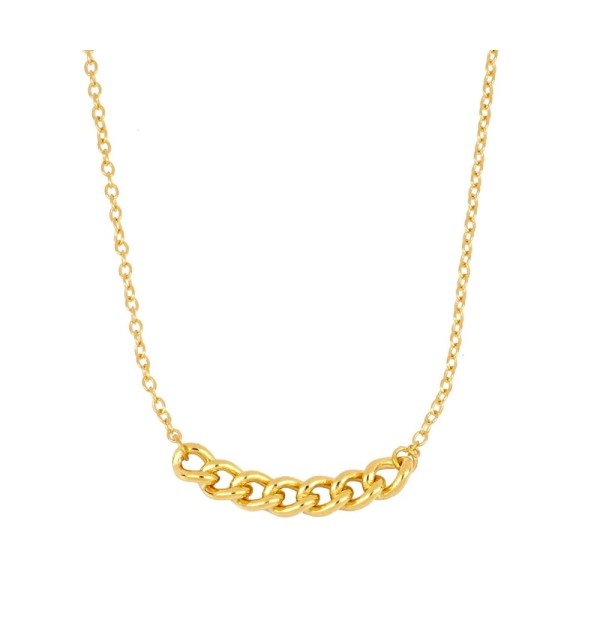 Necklace made of gold-plated 925 sterling silver.