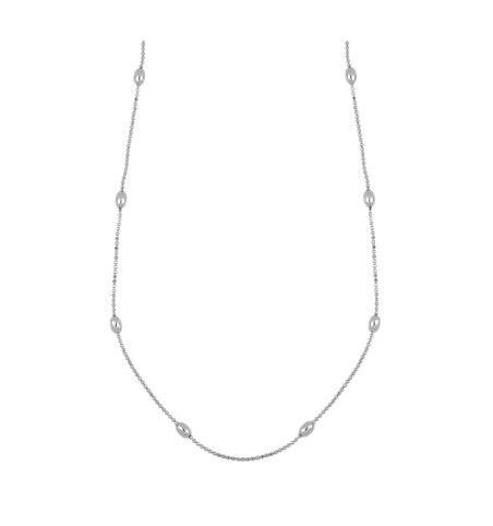 NECKLACE LESHY SILVER | Bymarta.es