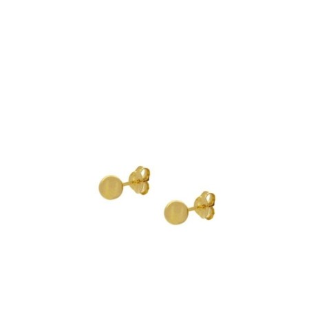 PENDIENTES DORMILONAS GOLD | Bymarta.es