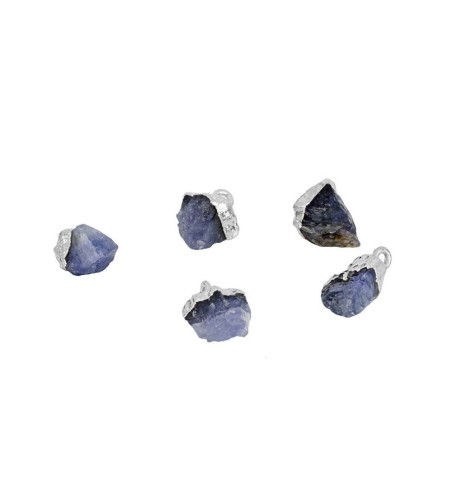 BLUE STONE CHARM  SILVER | Bymarta.es