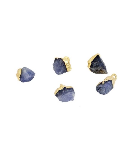 BLUE STONE CHARM  GOLD | Bymarta.es