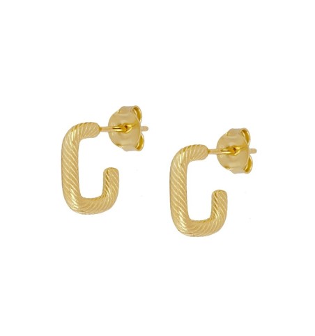 PENDIENTES OLIVARY GOLD| Bymarta.es