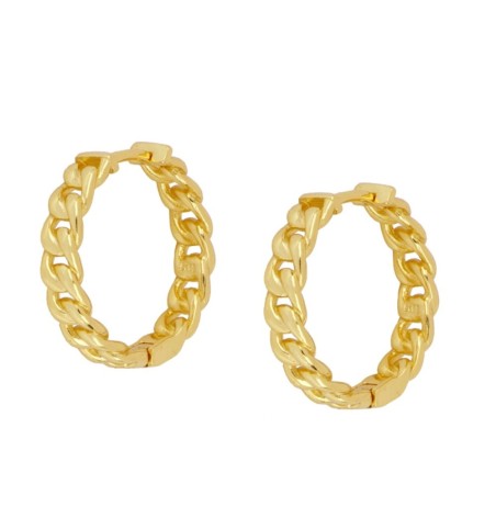 EARRING NERTA GOLD | Bymarta.es