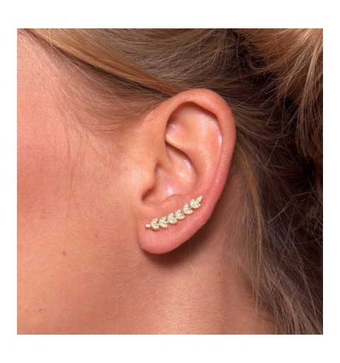 PENDIENTES COUVET GOLD | Bymarta.es 2