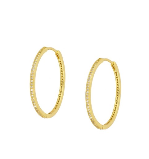 EARRING MIAMI GOLD | Bymarta.es 2