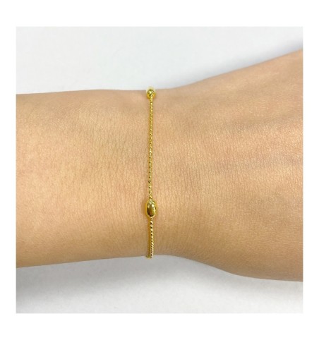 BRACELET LESHY GOLD | Bymarta.es