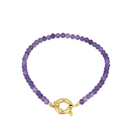 Pulsera de plata 925 con baño de oro