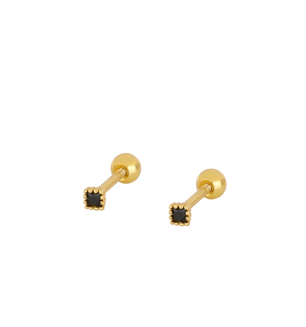 Gold-plated sterling silver mini piercing