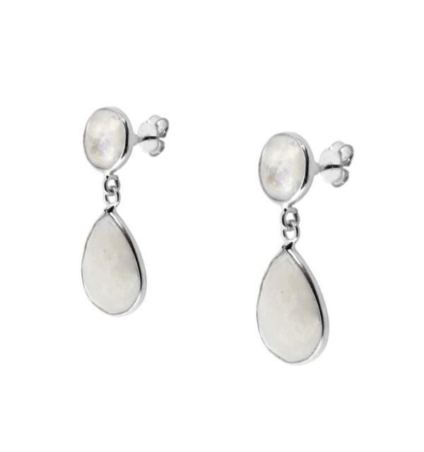 EARRING AIZA SILVER | Bymarta.es