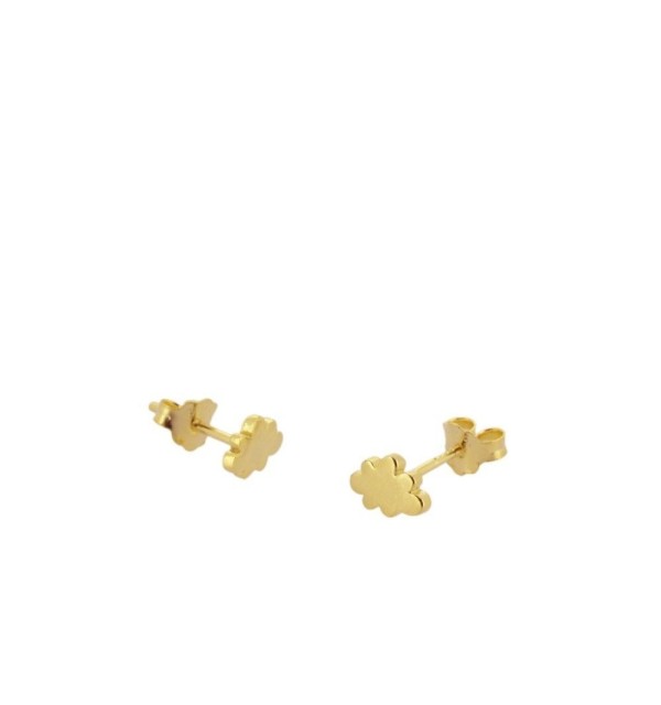 EARRING CLOUD MINIS GOLD | Bymarta.es