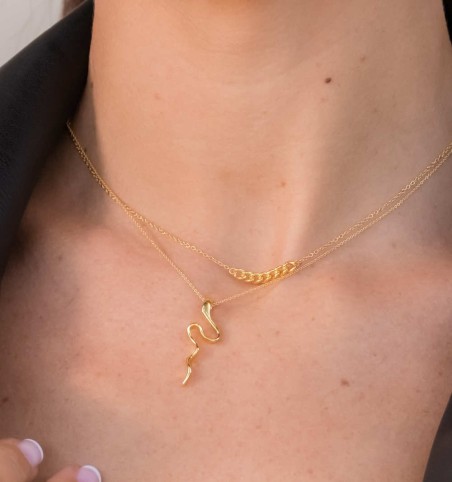 NECKLACE KAA GOLD | Bymarta.es