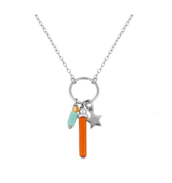 COLLAR SERENA SILVER | Bymarta.es