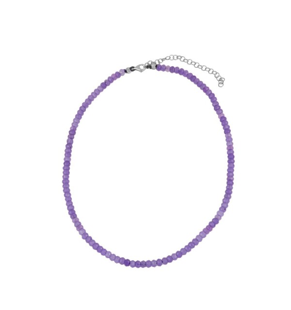 NECKLACE GALERA MALVA SILVER | Bymarta.es