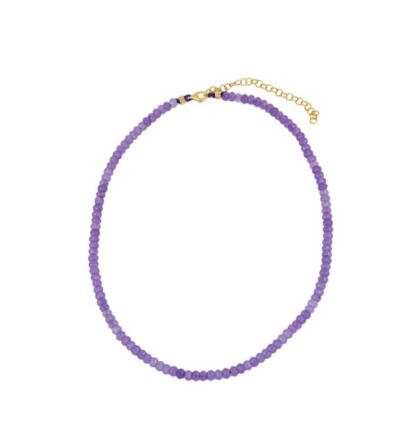 COLLAR GALERA MALVA GOLD | Bymarta.es