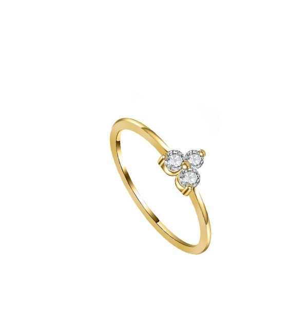 RING ARELY WHITE GOLD | Bymarta.es