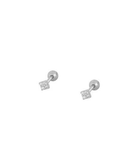 EARRING FABIOLA  PIERCING SILVER | Bymarta.es