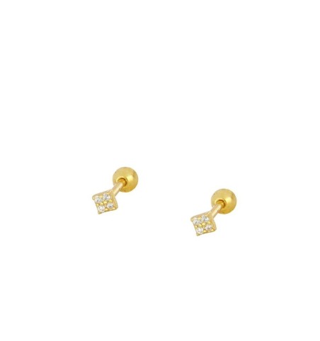 PENDIENTE FABIOLA  PIERCING GOLD | Bymarta.es