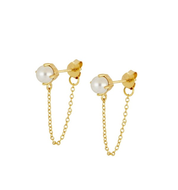 PENDIENTES ARUNA GOLD | Bymarta.es