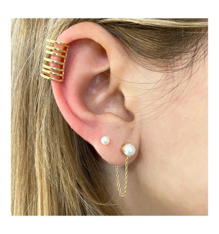 PENDIENTES ARUNA GOLD | Bymarta.es