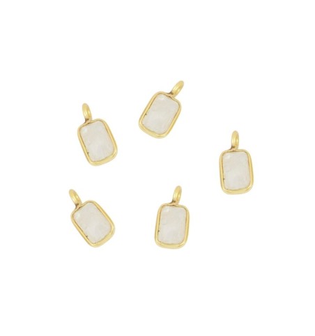 TICK PIEDRA LUNA CHARM GOLD | Bymarta.es