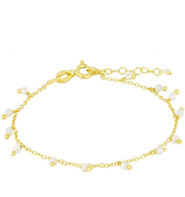 TOBILLERA BIANCA GOLD | Bymarta.es