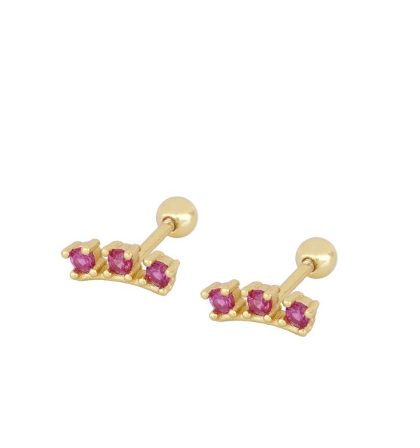 EARRING AIMAR GOLD | Bymarta.es