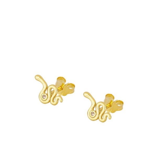EARRING NASH GOLD | Bymarta.es