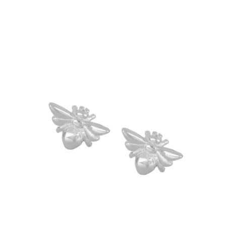 EARRING BIENE MINIS silver | Bymarta.es