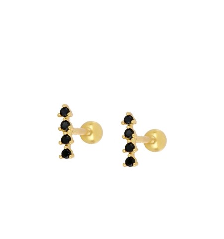 EARRING KENIA PIERCING GOLD | Bymarta.es