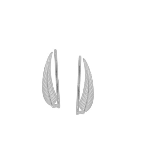 EARRING NURA SILVER | Bymarta.es