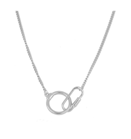 NECKLACE MUMA SILVER| Bymarta.es