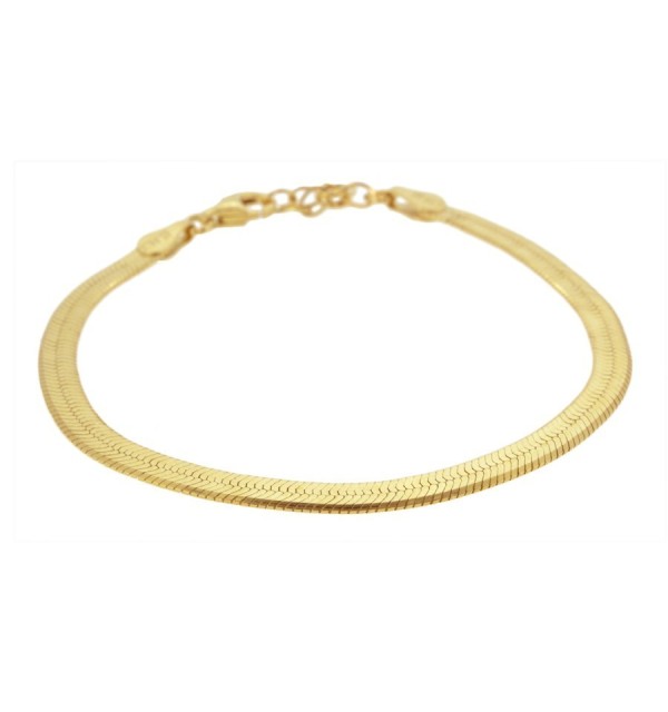 PULSERA PLANA GOLD | Bymarta.es