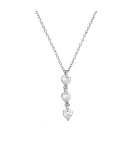 NECKLACE OLIMPIA SILVER| Bymarta.es