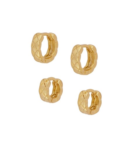 EARRING TERE GOLD | Bymarta.es