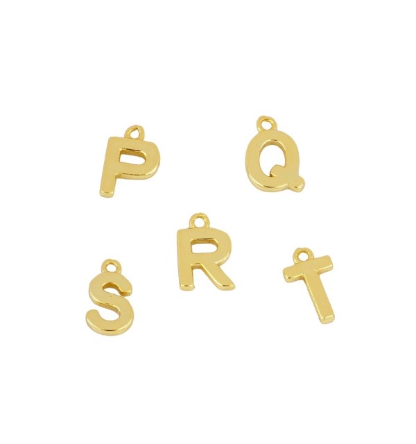 LETRA CHARM GOLD | Bymarta.es