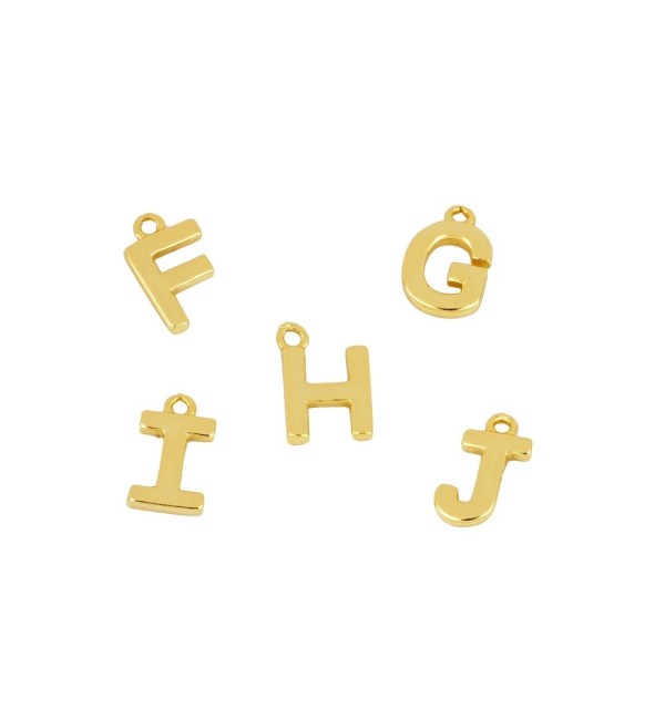 LETRA CHARM GOLD | Bymarta.es